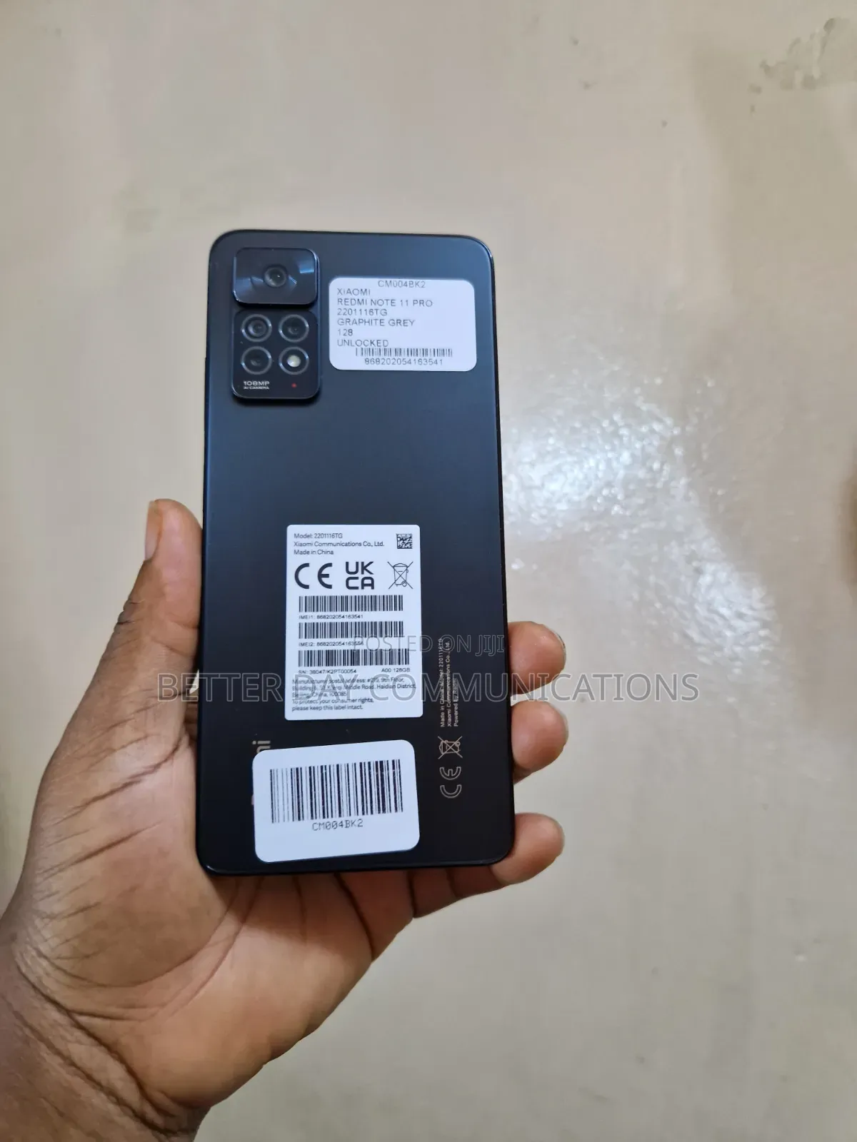 Xiaomi Redmi Note 11 Pro 128 GB Black