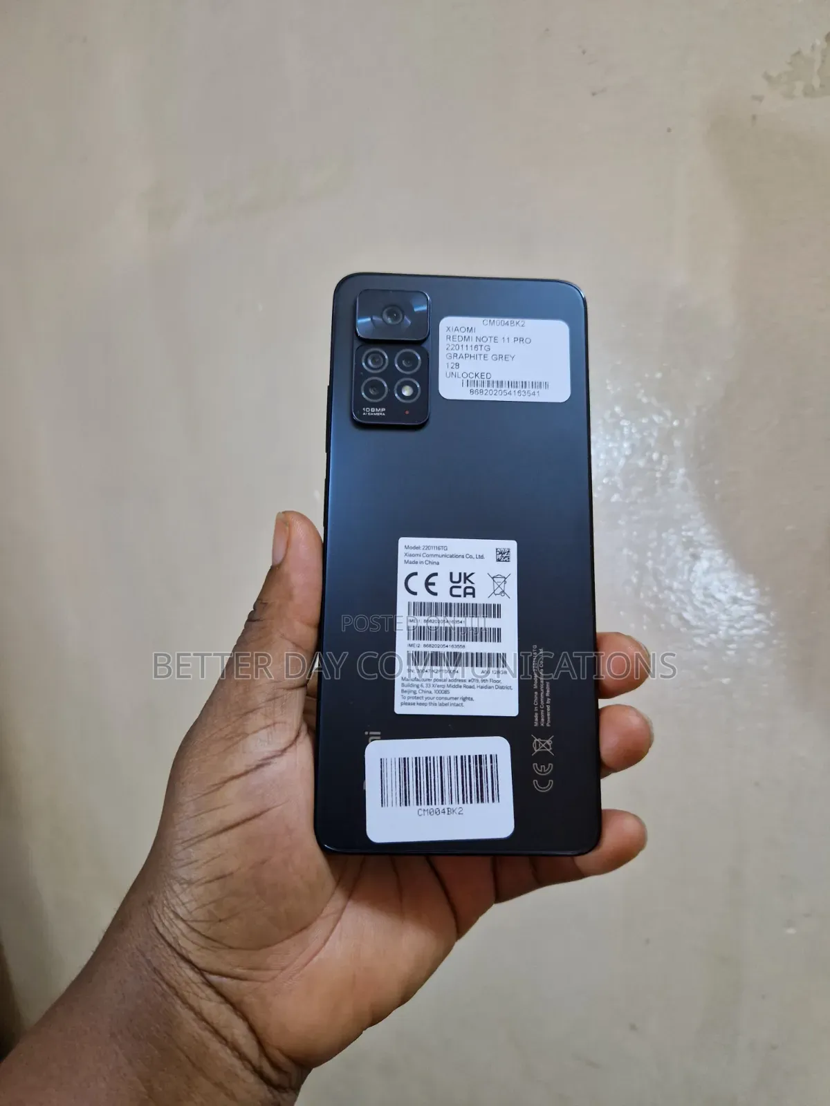 Xiaomi Redmi Note 11 Pro 128 GB Black