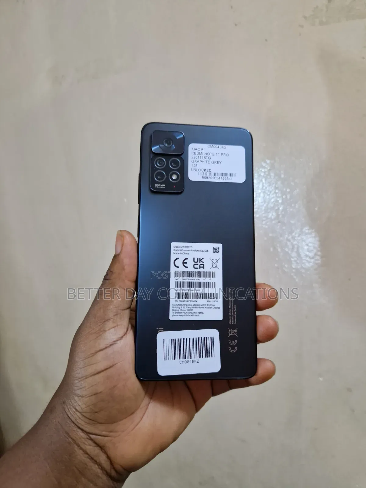 Xiaomi Redmi Note 11 Pro 128 GB Black