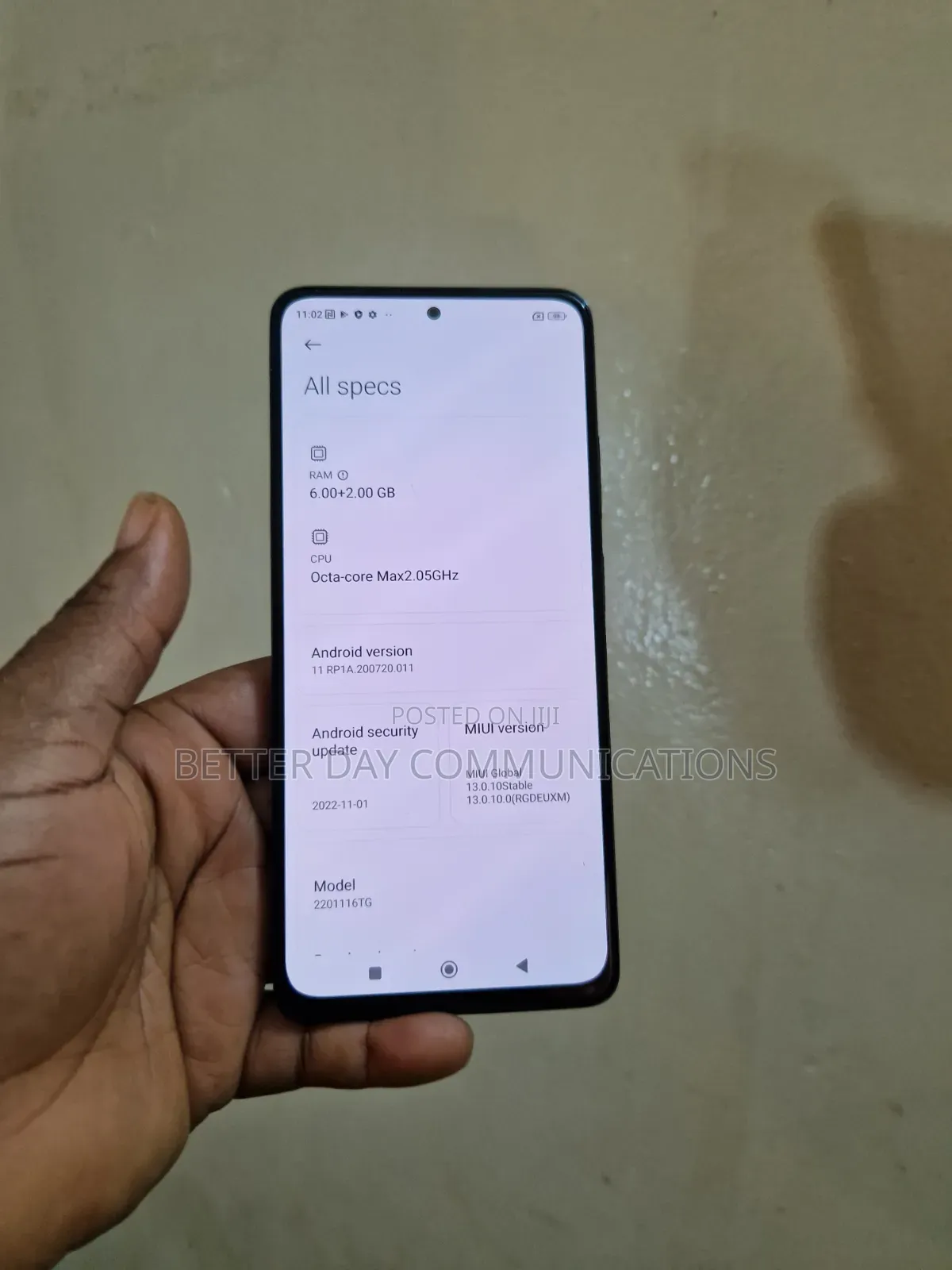 Xiaomi Redmi Note 11 Pro 128 GB Black