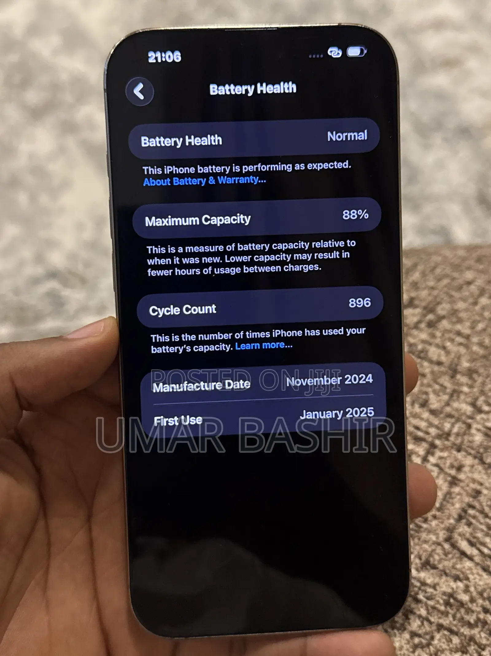 Apple iPhone 16 Pro Max 256 GB Rose Gold