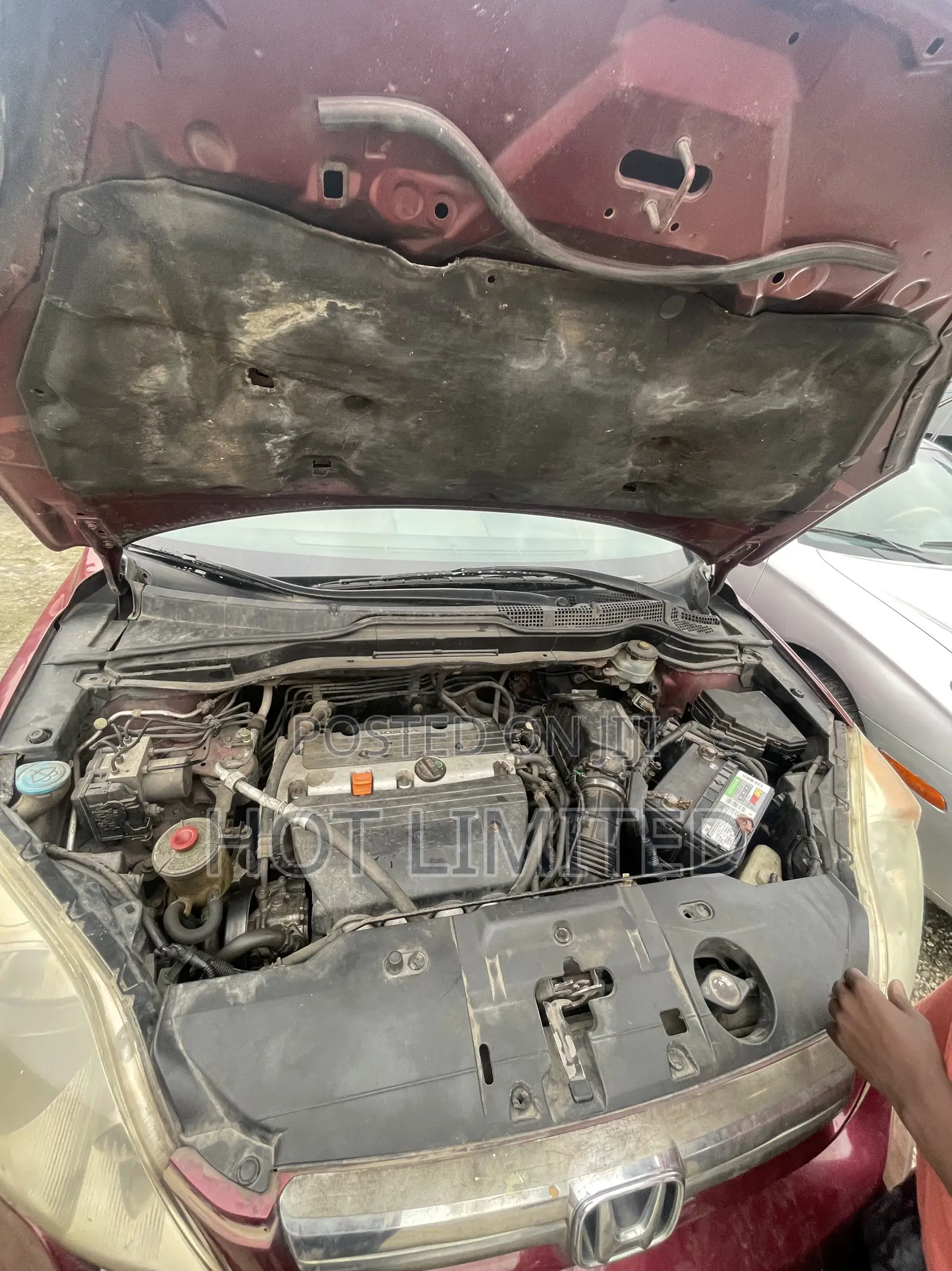 Honda CR-V 2008 Maroon