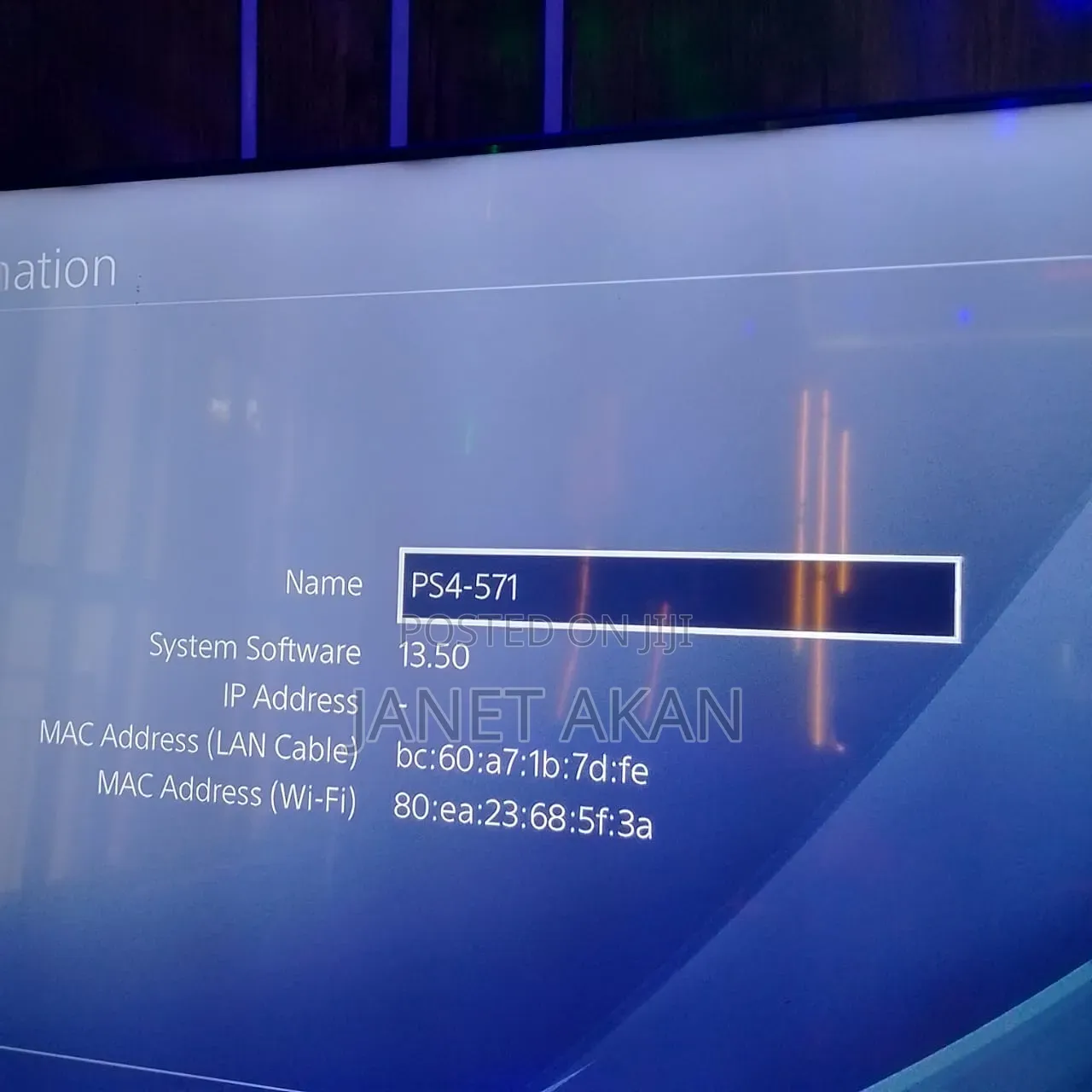 Ps4 Console