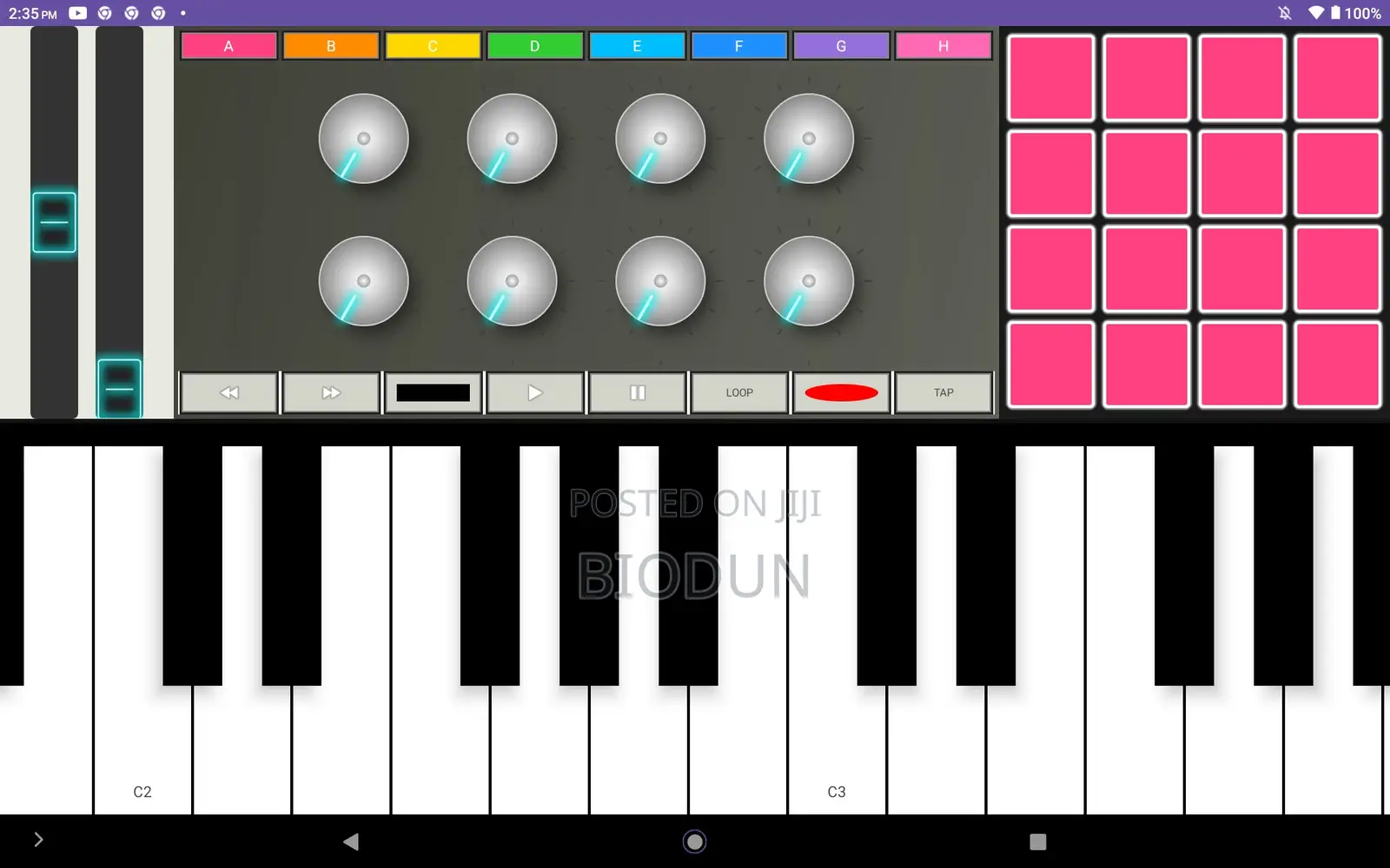 Midi Controller App for Android (Please Read Details Carefully)
