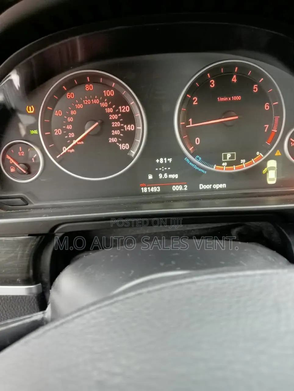 BMW 528i 2012 Black