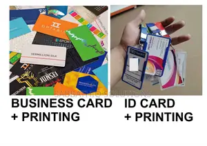 ID Card Design With Printing | PVC, Staff Business ID Cards in Lagos
