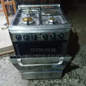 Nexus 4-Burner Gas Cooker 50x50 – Excellent Working Condition