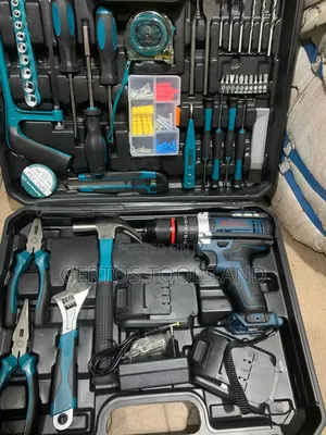 Electrical Tools Box With Drill