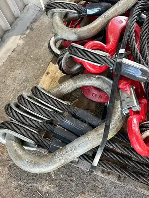 Heavy-Duty 4-Leg Wire Rope Bridle Sling