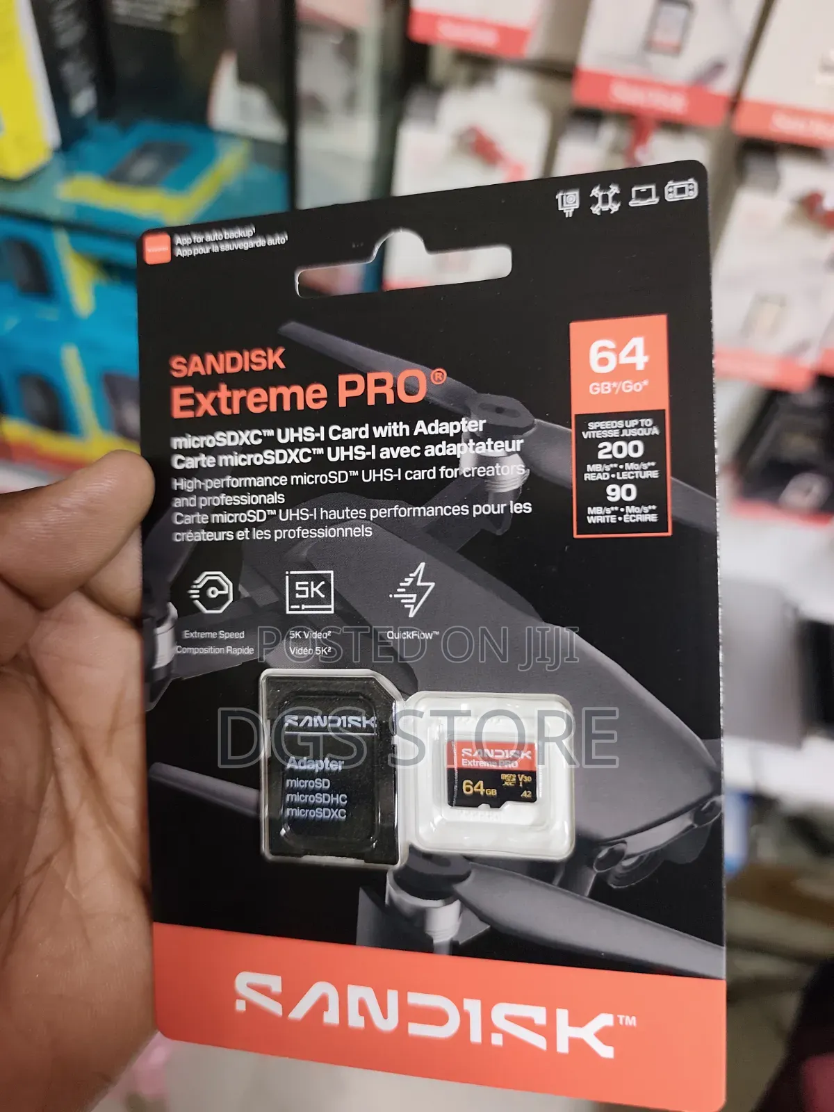 SanDisk Extreme Pro 64gb 200mbs Memory Card