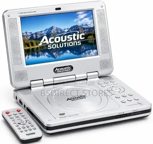 Acoustic Solutions DVD Rechargeable Portable DVD Player (7")