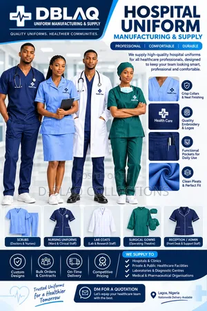 D-Blaq COLLECTIONS Provides Bulk Uniform Sewing and Supply in Lagos