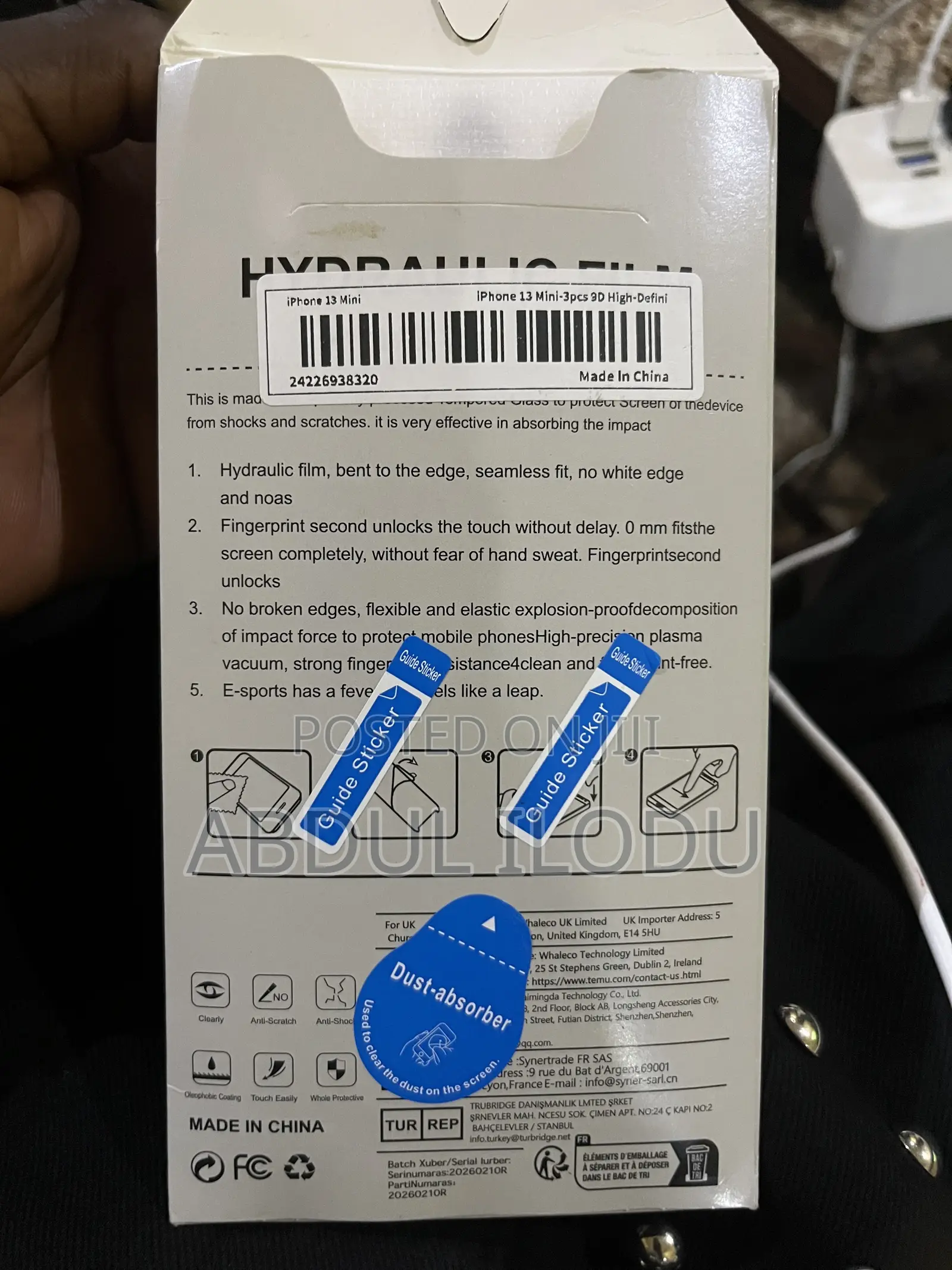 9D Ceramic Full Coverage Screen Protector – iPhone 13 Mini