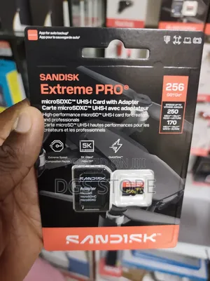 SanDisk Extreme Pro 256gb 250mbs Memory Card