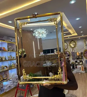 Gold Frame Mirror