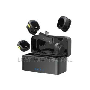 ULTRA MIC AI D07-4 Lavalier AI ANC Microphone for iPhone Android 50m