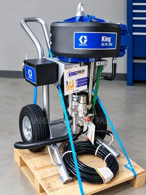 Graco King Xl70-180 Airless Paint Sprayer 70:1 Ratio on Cart