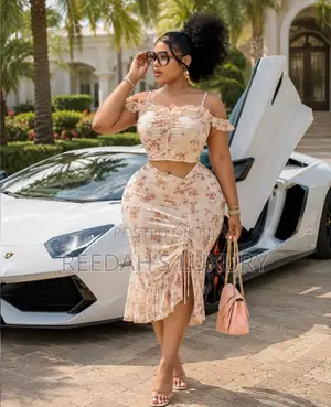 Mesh Two-Piece Set - Beach, Resort Set