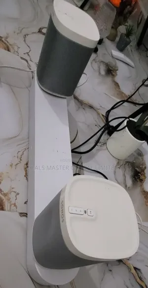 UK Powerful Sonos Beam Bar S14 +2 Sonos Surround Play1 Speakers