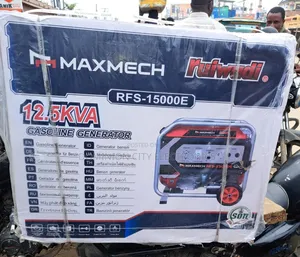 12.5kva Maxmech Petrol Generator 100% Copper Coil