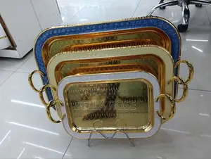 Gold Tray Set
