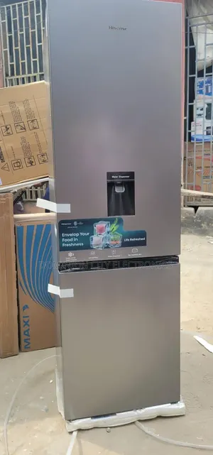 Original His Ref RD-35DCB With Water Dispenser Double Door 264-Liters