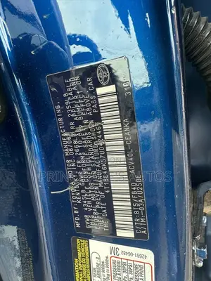Toyota Camry 2008 Blue