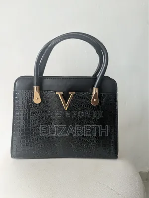Brand New Classy Croc-Embossed Structured Handbag – Limited Stock