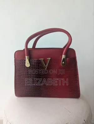Brand New Classy Croc-Embossed Structured Handbag – Limited Stock