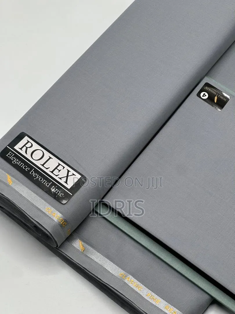 Rollex Fabric, Quality Material, Different Colours.