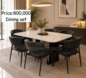 Modern 6 Seater Luxury Dining Set