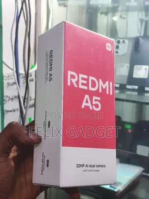 New Xiaomi Redmi A5 4G 128 GB Black