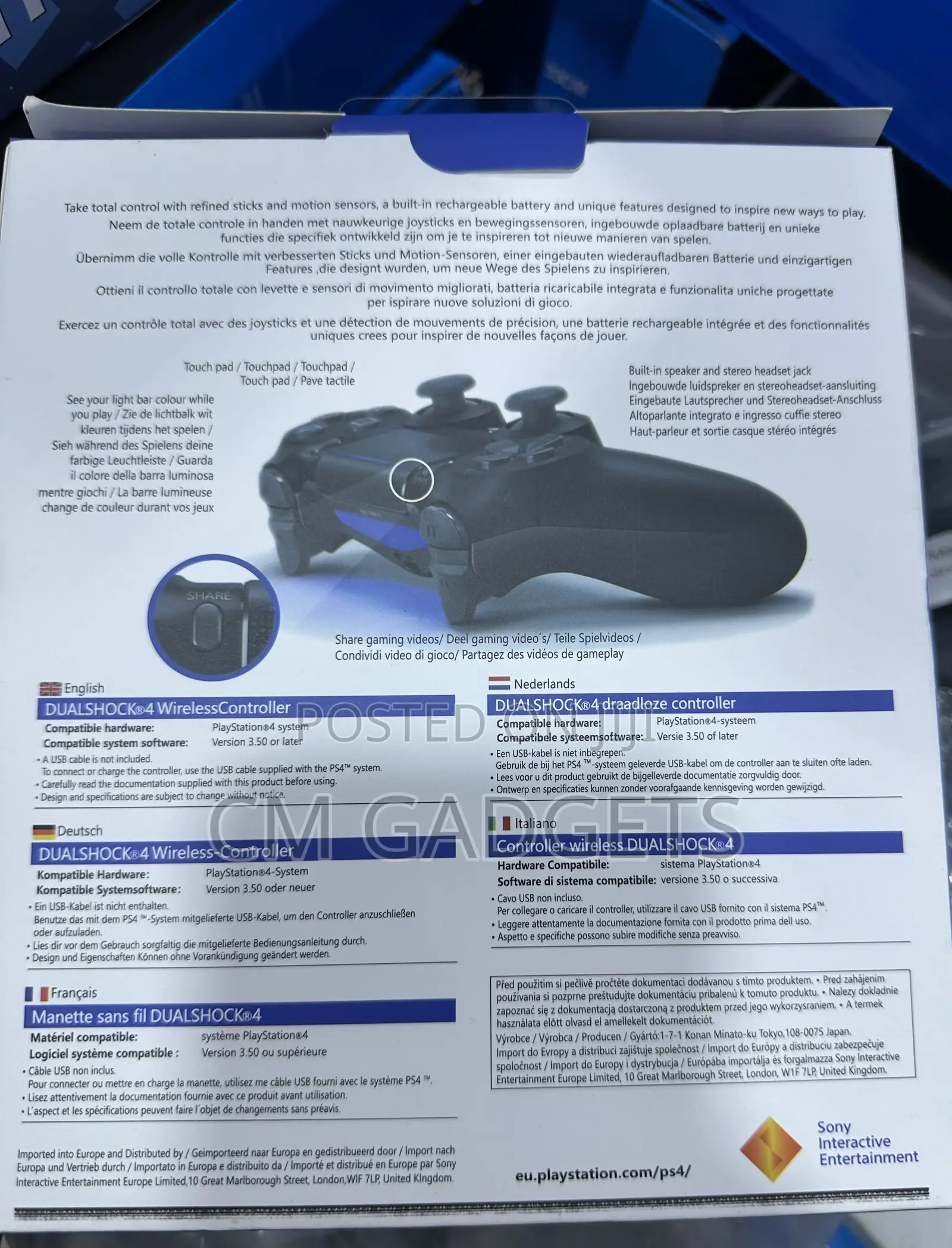 Sony Ps4 Game Pad