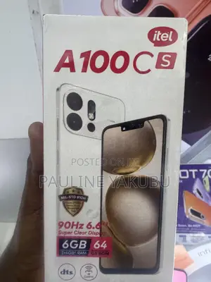 New Itel A100C 64 GB Black
