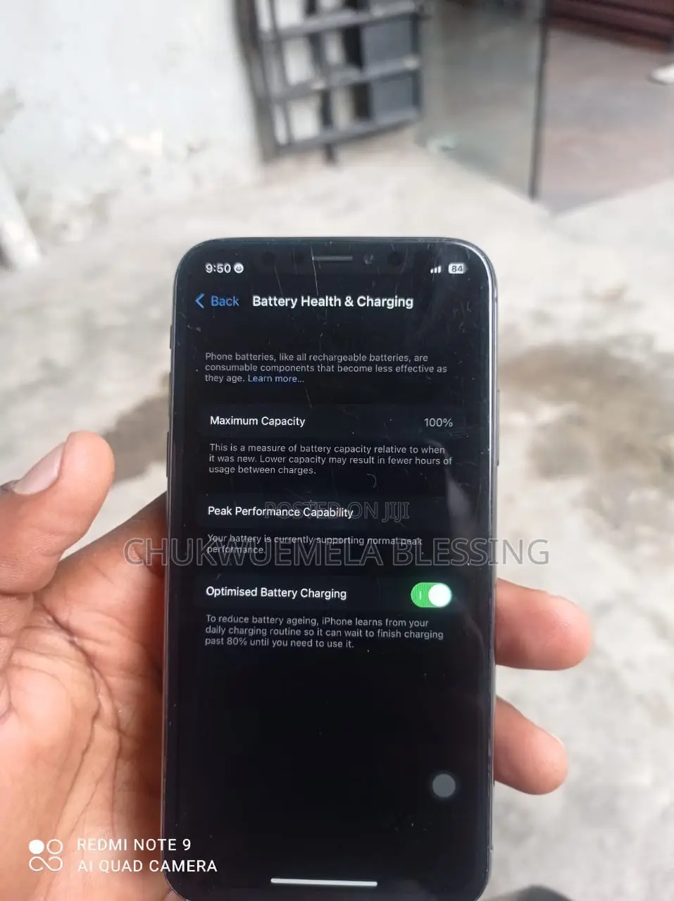 Apple iPhone X 64 GB Black