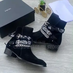 Amiri Quality Luxury Men Boots