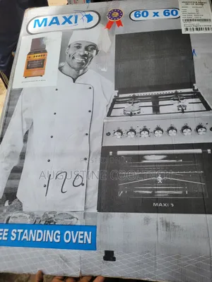 Brand New Maxi Stylish Gas Wood 60by60 3gas and Electric With Oven