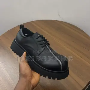 Premium Zipper Leather Shoe