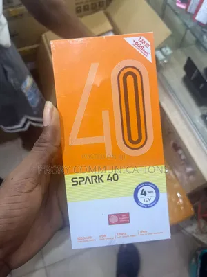 New Tecno Spark 40 128 GB Black