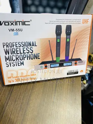 Voximic VM-55U Wireless Microphone System UHF