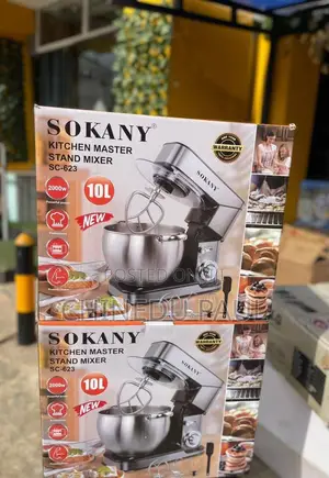 10l Kitchen Master Industrial Sokany Stand Mixer (Sc-623)