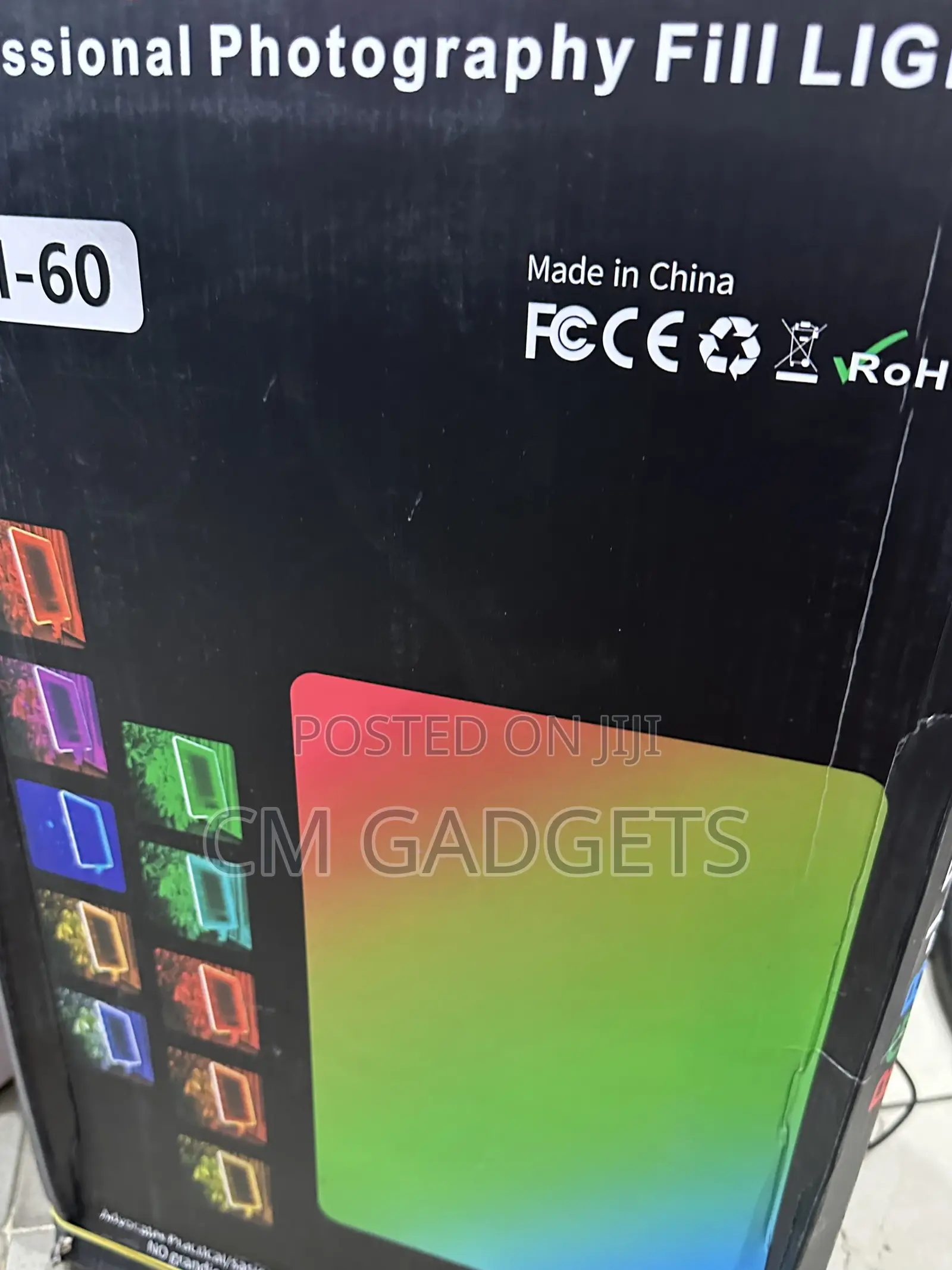 RGB Professional Led Multicolor Lighting Pm-60