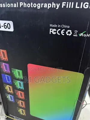 RGB Professional Led Multicolor Lighting Pm-60