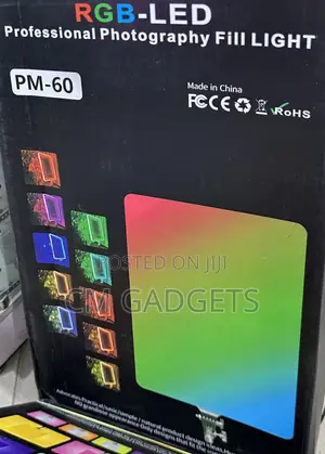 RGB Professional Led Multicolor Lighting Pm-60