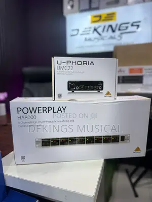 Behringer Powerplay HA8000 8 Channels Head Phone Amplifier