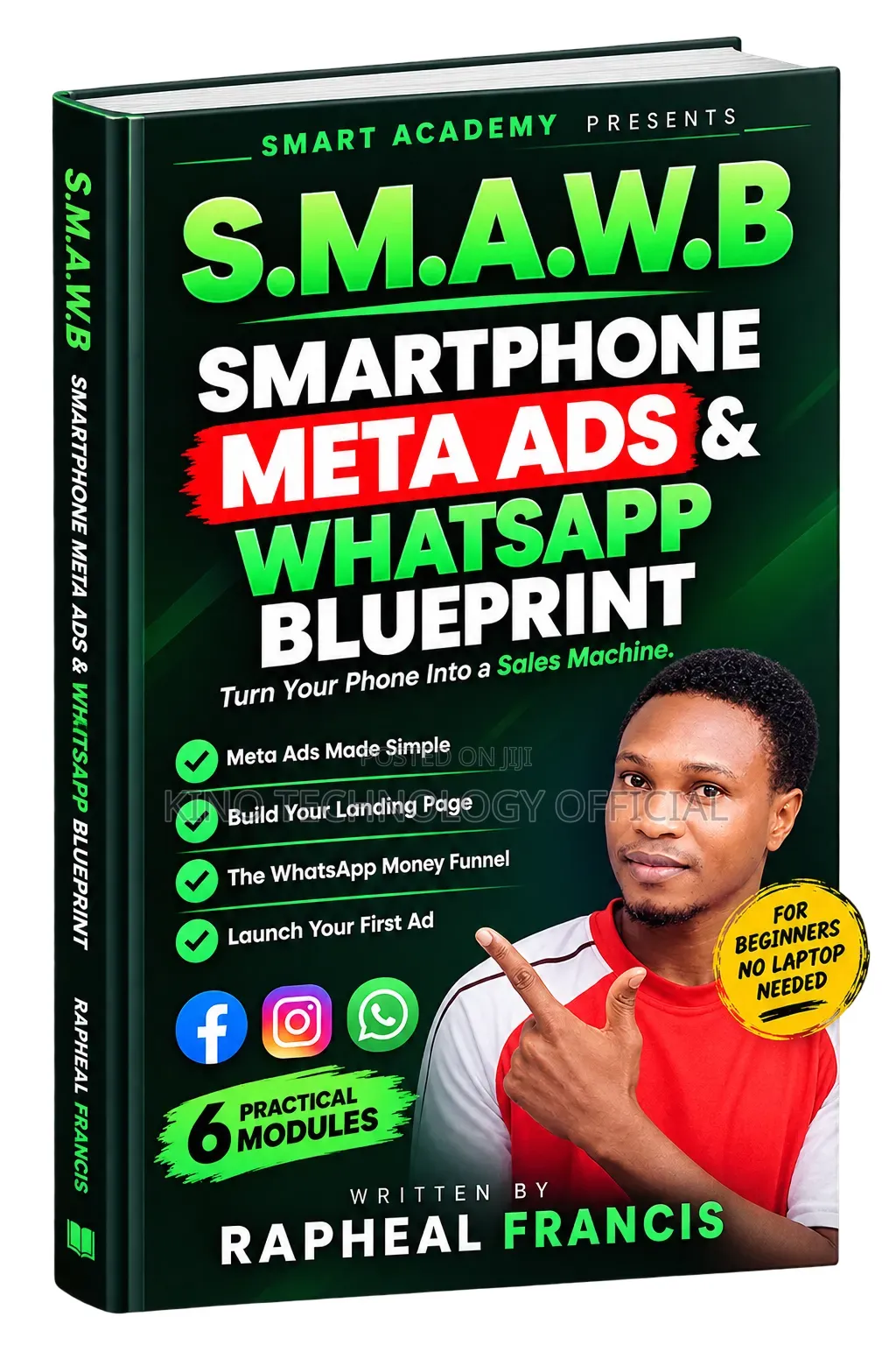 Smartphone Meta Ads Whatsapp Sales Blueprint