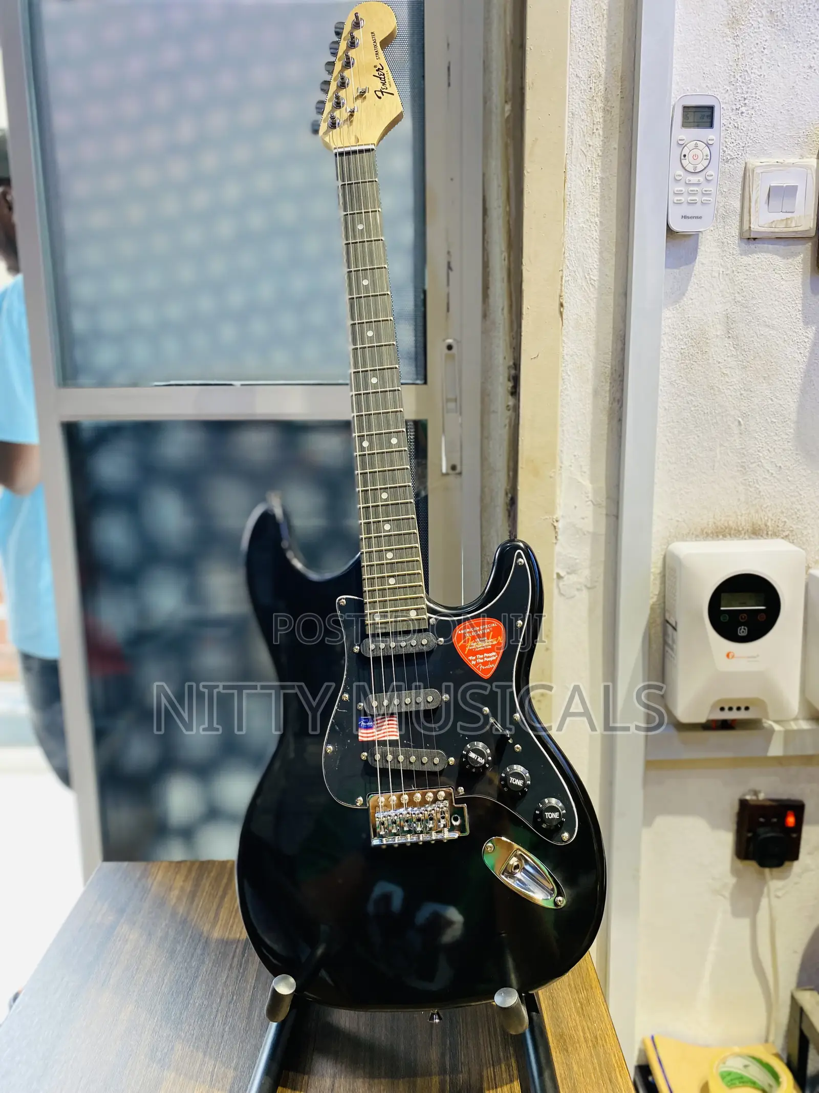 Fender Lead Guitar (Black Color)