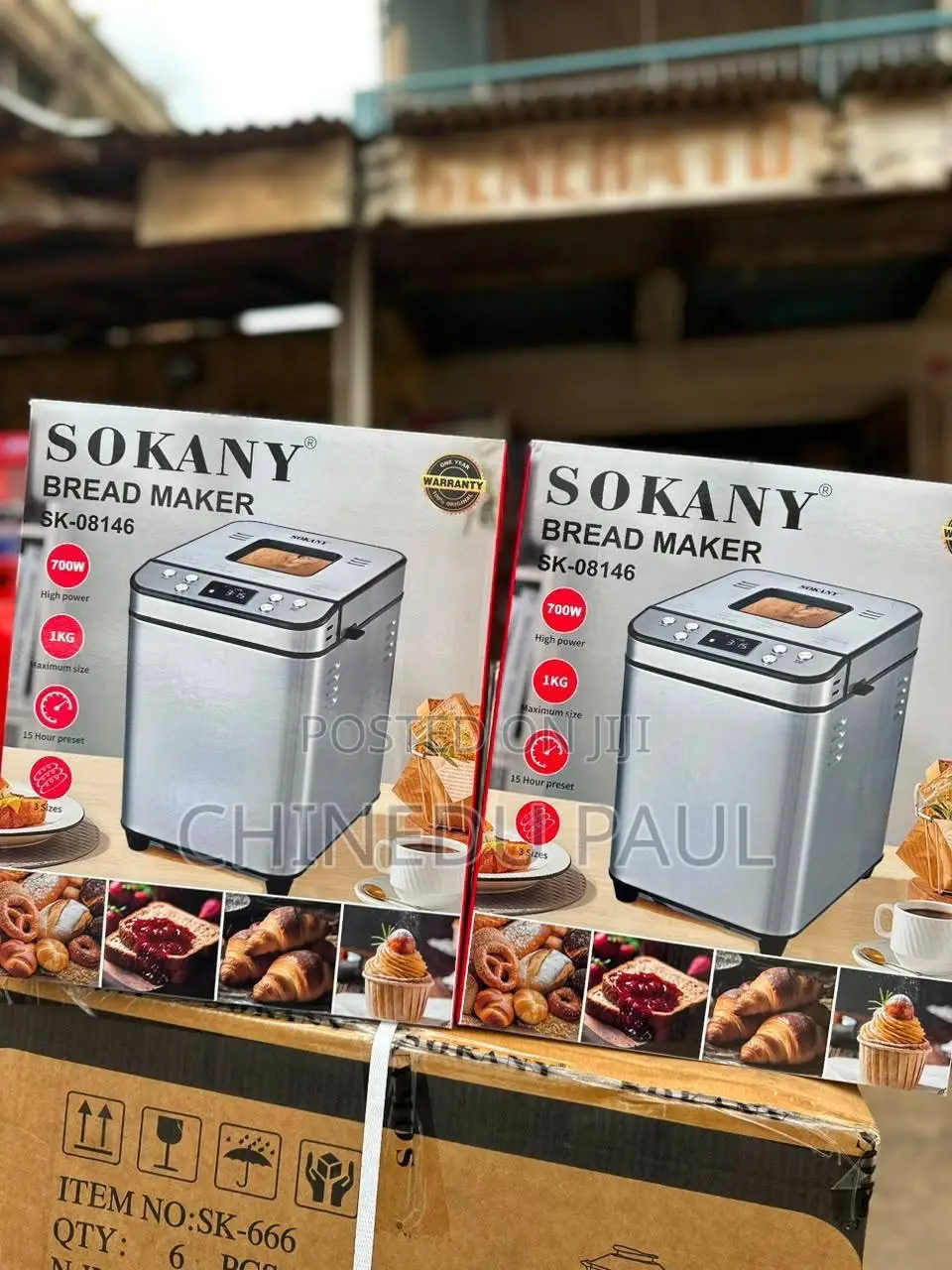 Sokany Fully Automatic Bread Maker (Sko8146)