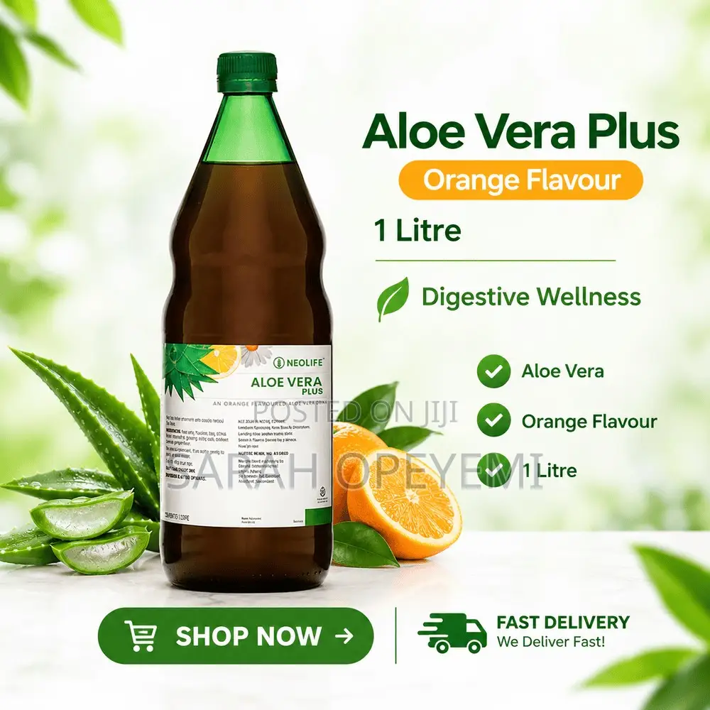 Aloe Vera Plus Orange - 1 Litre (Single)