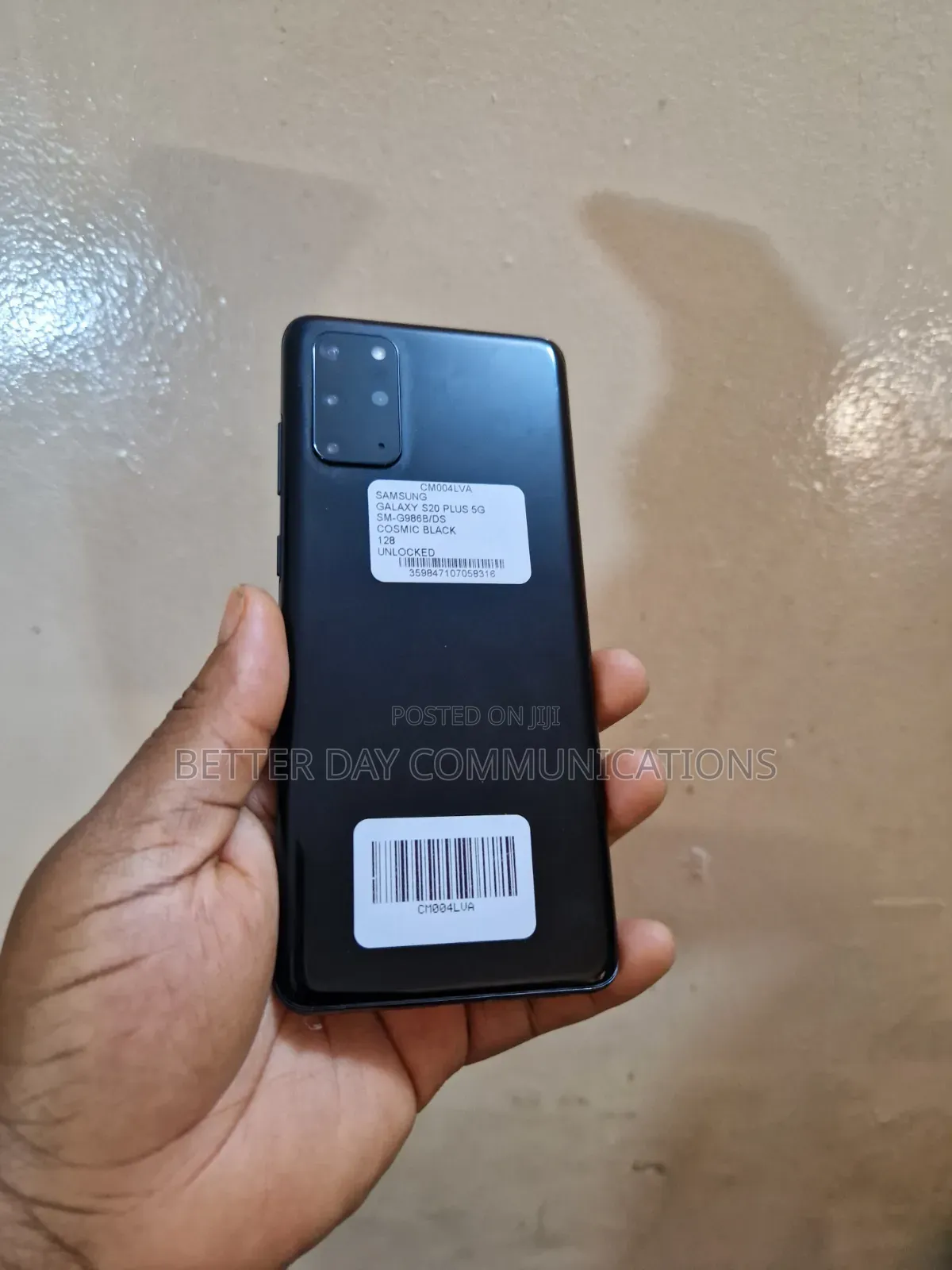 Samsung Galaxy S20+ 5G 128 GB Black